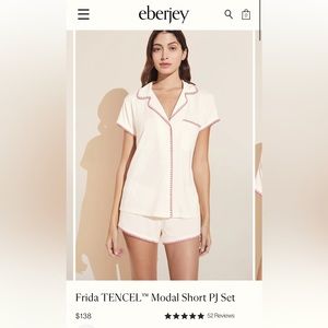 BNWT Eberjay Frida TENCEL™ Modal Short PJ Set